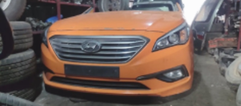 Бампер на Hyundai Sonata 2014